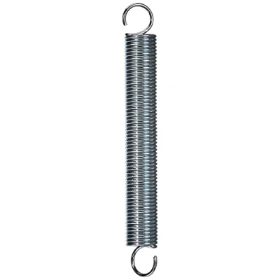 Image of Chapuis, 1 Piece Tension Spring with Hook, Galvanised Steel Spring, Double Hook Spiral Pull, Diameter Wire 2.2 mm Length 170