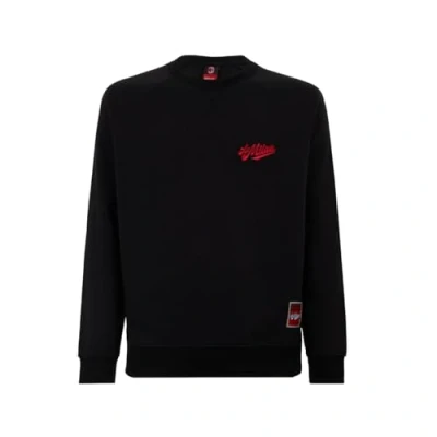 Image of AC Milan Urban Collection II Unisex Adult Crew Neck Sweatshirt Black