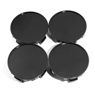 Image of RhinoTuning x4 63.5mm center hub cap 55.7mm wheel caps car centre H 22.5mm for 42603 24250 48060 48070(black)