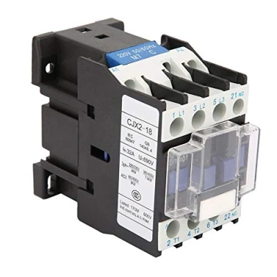 Image of Three Poles Contactor CJX2 1801 High Sensitivity Industrial Electric AC Coil 220V 18A