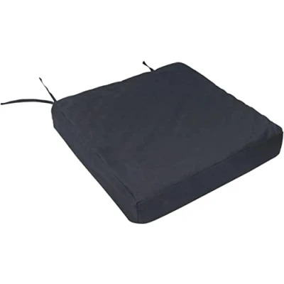 Image of Aidapt Deluxe Orthopedic Pressure Relieving Wheelchair/Seat Cushion. with 4.5cm Memory Foam topper. Aids Circulation, Sores, Comfort, Removable Cover, Securing Straps