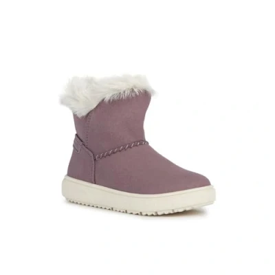Image of Geox Theleven Classic ankle boots for kids, Size: 11K, Rose smoke Textile/synthetics
