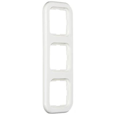 Image of Kopp Cover Frame 3 F Don Arctic White