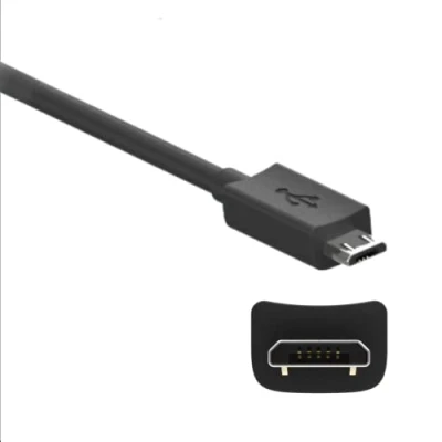 Image of Motorola Chargers 2M Micro USB (MC00AMB20A) Data/Charging cable.