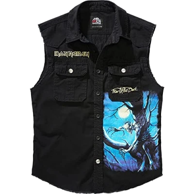 Image of Brandit Iron Maiden Vintage Fotd Sleeveless T shirt 6XL