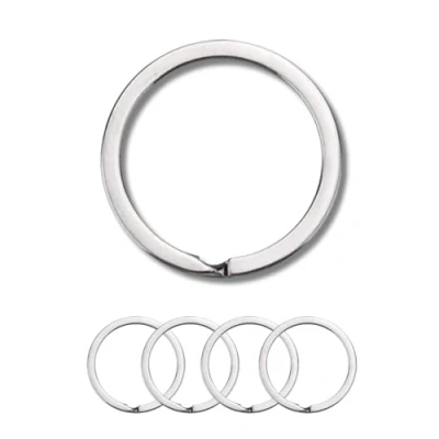 Image of Tectonic 32mm Large KeyRings Heavy Duty for KeyChain Hoops, Car Keys &amp; Home Keys, Key Rings are suitable Men Women (4 Pack) 1 Year, Full warranty