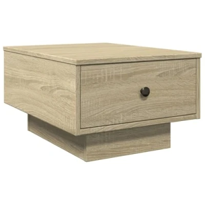 Image of vidaXL Coffee Table Sonoma Oak 60x45x31 cm Engineered Wood