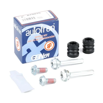 Image of 6N0615126A, 8E0697470B Guide Sleeve Kit, brake caliper AUTOFREN SEINSA D7007C with bolts VOLKSWAGEN: GOLF 3, Polo III Hatchback, Caddy 2 Kastenwagen