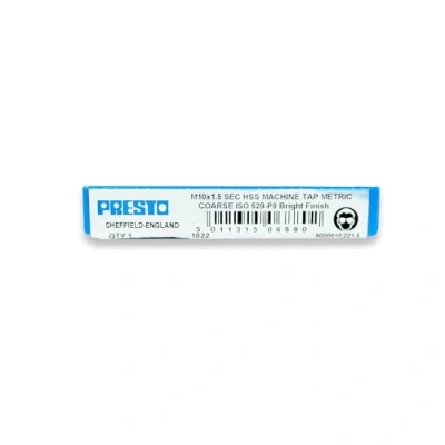 Image of Presto 6000010.021.5 M10x1.5 Metric Coarse Hand Tap Second