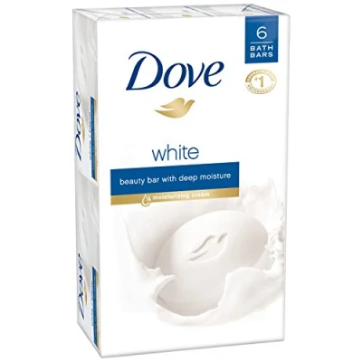 Image of Dove White Beauty Bar, 6 Count Body Care / Bodycare BeautyCare by