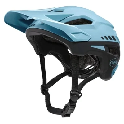 Image of O&#039;NEAL Bike Helmet I Dynamic Mountain with optimal Ventilation Holes Safety Standard EN1078 Trailfinder Split V.20 MTB Ice blue/Black Size L/XL