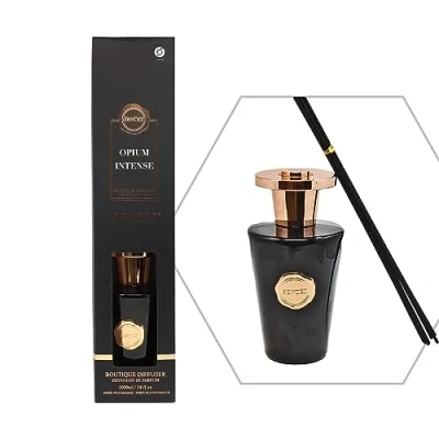 Image of Boutique Reed Diffuser 1000ml Scented Wick Fragrance Opium Intense Aromatherapy