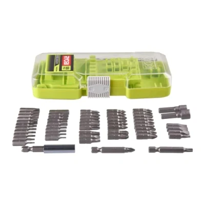 Image of Ryobi RAK55DK Screwdriver Bit Set (55 Piece)