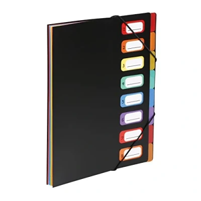 Image of Viquel Rainbow Class with Pack of 8 Dividers Polypropylene