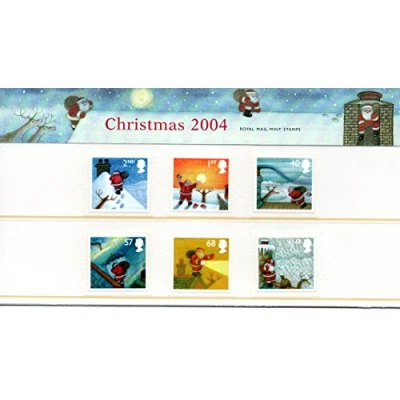 Image of 2004 Christmas Stamps in Presentation Pack