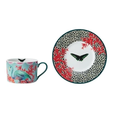 Image of Mikasa x Sarah Arnett 250ml Cup and Saucer