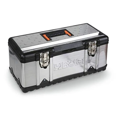 Image of Beta 21170500 Model Cp17 Tool Box, Made of Stainless Steel and Plastic Removable Tote Tray