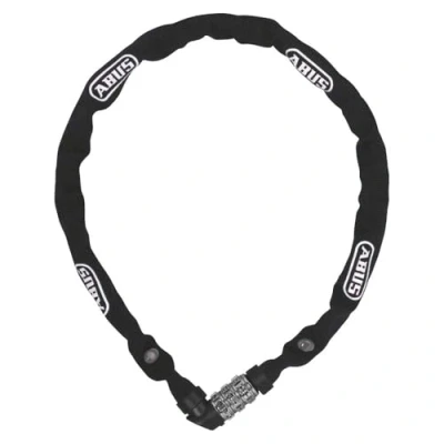 Image of ABUS chain lock 1200 Web combination made of special steel security level 2 110 cm black