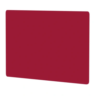 Image of Air Screen for B2B Desk 1200x800mm Bespoke Bergamot Cherry Fabric