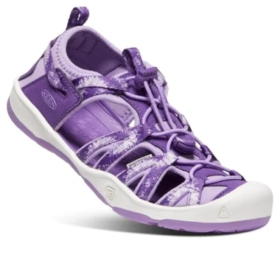 Image of KEEN Boy&#039;s Unisex Kids Moxie Sandal, Multi/English Lavender, 4 UK Child