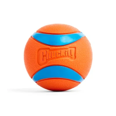 Image of ChuckIt! Ultra Ball Dog Toy, Durable High Bounce Floating Rubber Ball, Launcher Compatible Toy For Dogs, 1 Pack, XX Large