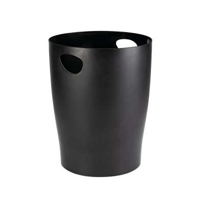 Image of Contour Ergonomics Waste Paper Bin Black