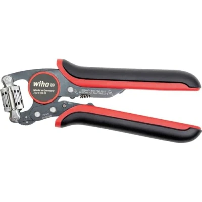 Image of Wiha 45223 Crimpzange Aderendhülsen 0.08 up to 16mm², Red