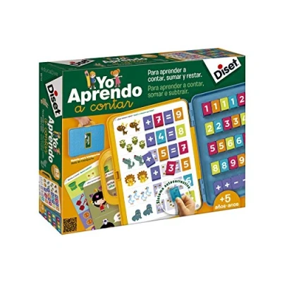 Image of Diset 63752 Yo Aprendo a Contar I Learn to Count, Multicoloured, 31.5 x 26.2 6.1