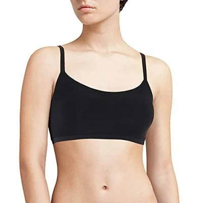 Image of Chantelle Womens SoftStretch Padded Bralette Lace Black Polyamide Size X Small/Small