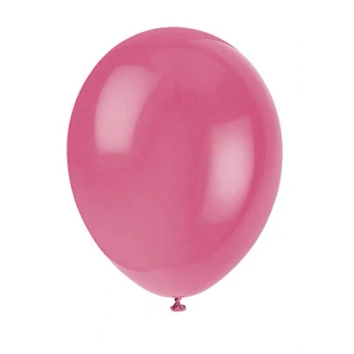 Image of Unique Party 56850 12&quot; Latex Candy Pink Balloons, Pack of 50
