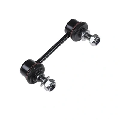 Image of 2916100K00, 2916100K00B1 Anti roll bar link BLUE PRINT ADG085154 Rear Axle Left, Right 128mm M10 x 1,25 with nuts Steel