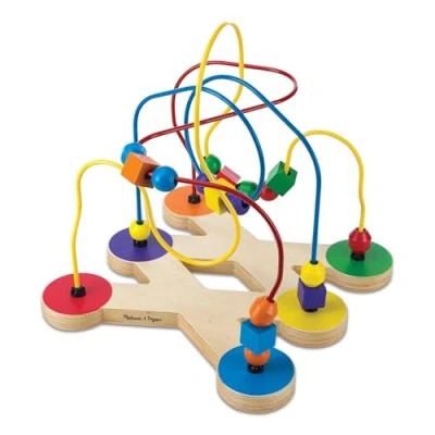Image of Melissa &amp; Doug 12281 Activity Baby Bead Maze Toys