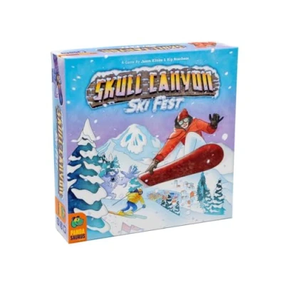 Image of Pandasaurus Skull Canyon: Ski Fest Board Game Ages 14+ 2 4 Players 45 60 Minutes Playing Time, Multicolour (PAN202120)
