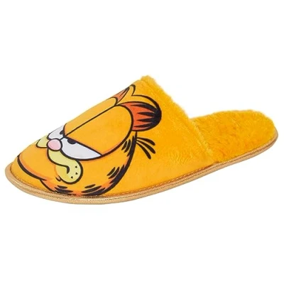 Image of Garfield The Cat Slippers for Women UK 4 Multi