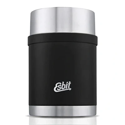 Image of Esbit Food Jug Sculptor Stainless Steel BPA Black, Silver, Green 0,75L &amp; 1L Hot Cold Soup Lunch