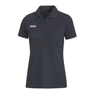 Image of JAKO Women&#039;s Base Polos, Anthrazit, 40