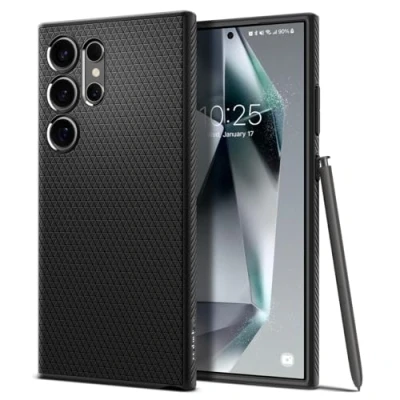 Image of Spigen Liquid Air TPU Back Cover Black Samsung Galaxy S24 Ultra
