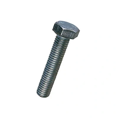 Image of M6 x 80mm Steel BZP Hex Head Bolts Set Screws 4