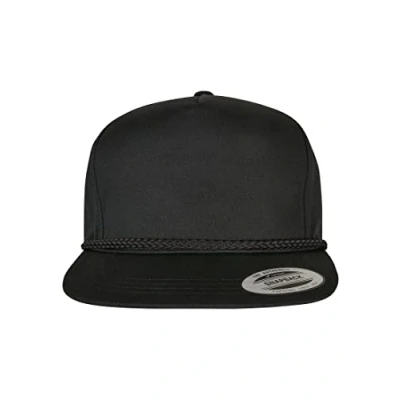 Image of Flexfit YP Classics Classic Poplin Cap, Men&#039;s, Size: One Size, Black