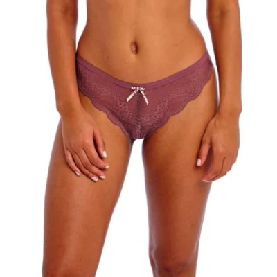 Image of Freya Womens Fancies Thong Purple Polyamide Size Medium