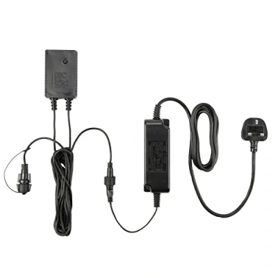 Image of Festive Lights ConnectGo 31V Medium Transformer with 8 Functions, UK Plug Black Cable