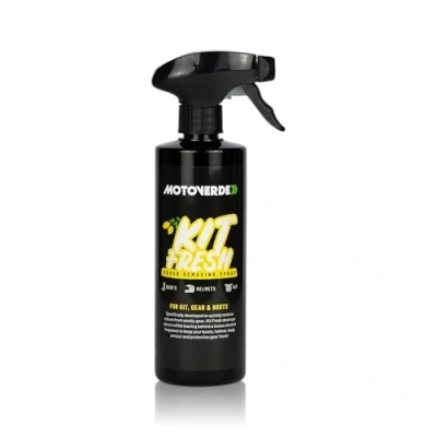 Image of Motoverde 500ml Kit Fresh Odour Neutraliser for Helmets, Boots, and more Removes bad smells from gear Motorcycle, Motocross, MTB, Gym Bags, Bags