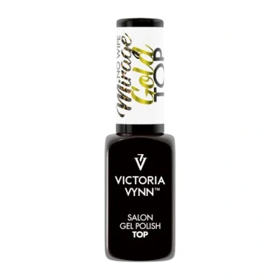 Image of Victoria Vynn Gel Polish Top Gold Mirage No Wipe UV Led 8ml