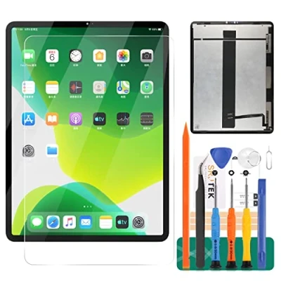 Image of For iPad Pro 12.9 2020 4th Screen Replacement A2069 A2232 A2233 A2229 LCD Display Touch Digitizer Panel Sensor Glass Lens Kits (Original Black)