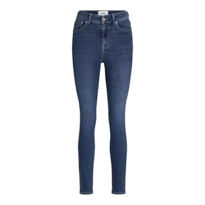 Image of JJXX Women&#039;s Jxvienna Skinny Mw S1140 Jeans DNM Noos, Dark Denim Blue, M / 30L