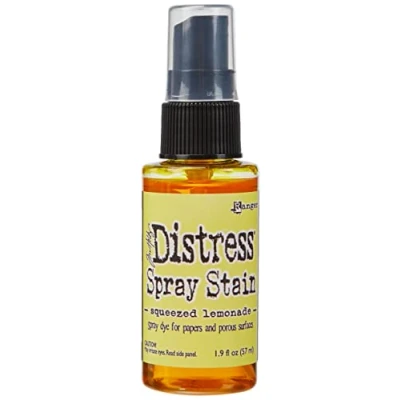 Image of Ranger TSS 42525 Distress Spray Stain 1.9oz Squeezed Lemonade,