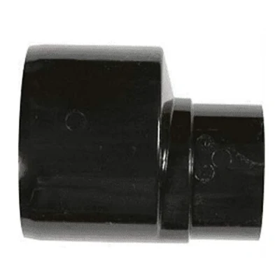 Image of Polypipe Ring Seal Soil 110mm to Rainwater 68mm Reducer Adaptor Converter SD46b Black