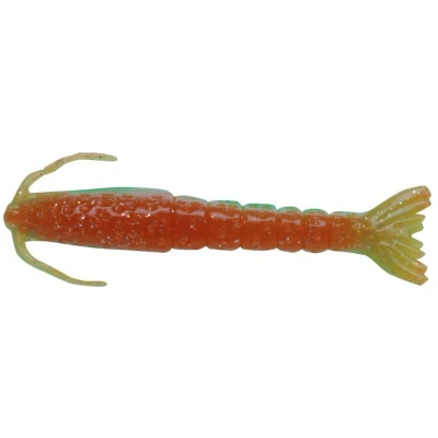 Image of Berkley Gulp! Saltwater Shrimp 2in Creature Bait (6 pieces) Nuclear Chicken Shad