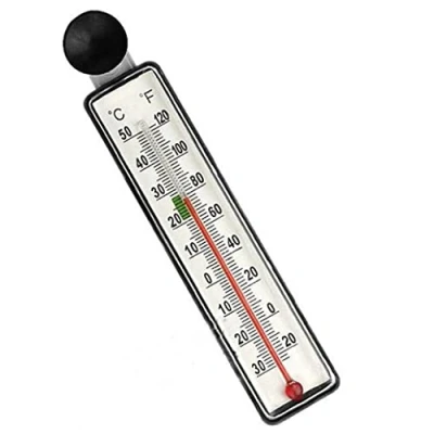 Image of Aquarium Fish Tank Glass Thermometer Meter Water Temperature Gauge Suction Cup