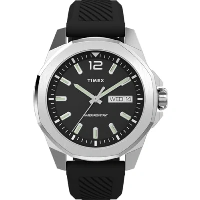 Image of Timex Men Analog Quartz Watch with Silicone Strap TW2W42900VQ